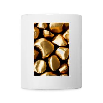 Pièces d’or - Mug blanc - blanc - Devant