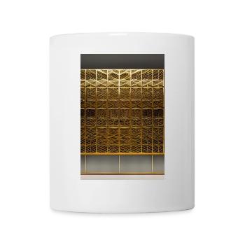 Gold Pattern - Mug - white - Front