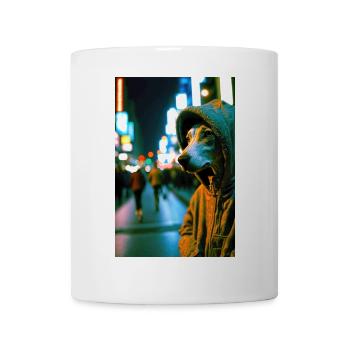 Cyrano on street 01 - Mug - white - Front