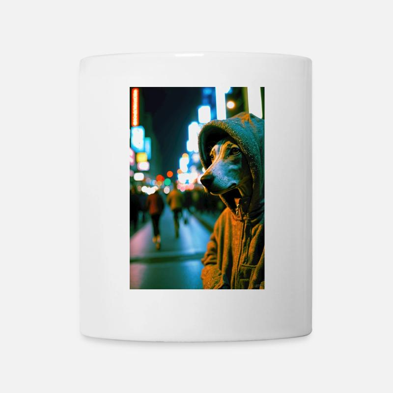 Cyrano dans la rue 01 - Mug blanc - blanc