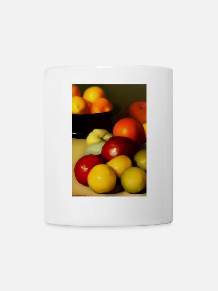 Früchte - Tasse - Weiß