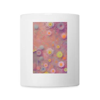 Art floral - Mug blanc - blanc - Devant