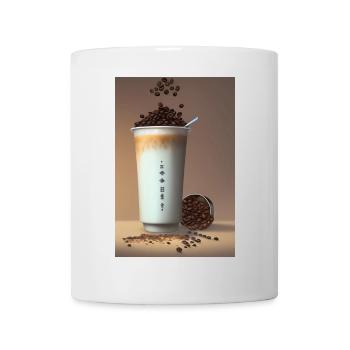 Coffee, coffee beans - Mug - white - Front
