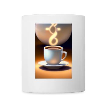 Coffee, coffee beans - Mug - white - Front