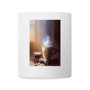 Coffee, coffee beans - Mug - white - Front