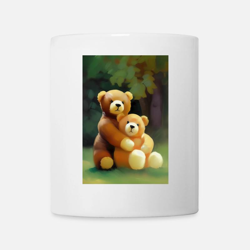 Teddybär - Tasse - Weiß