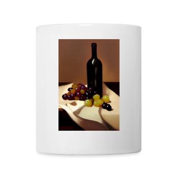 Wein Trinker - Tasse - Weiß - Vorne