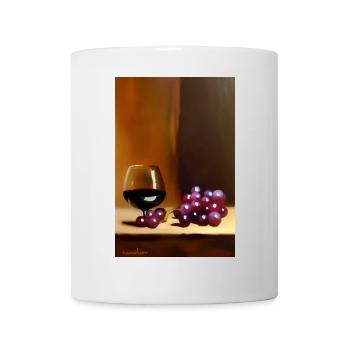 Wein Trinker - Tasse - Weiß - Vorne