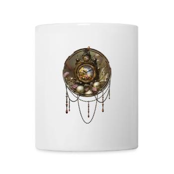 The Steampunk aesthetic - Mug - white - Front