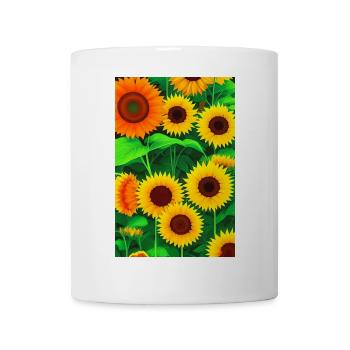 Sunflowers - Mug - white - Front