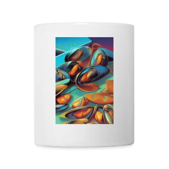 Mussels - Mug - white - Front