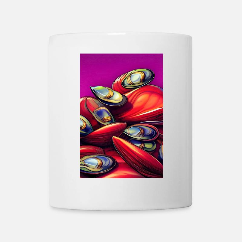 Moules - Mug blanc - blanc