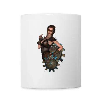 The Lady of Steampunk - Mug - white - Front