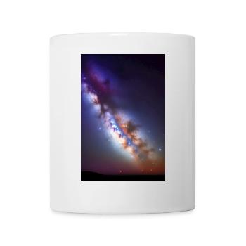 Weltall und Planeten - Tasse - Weiß - Vorne