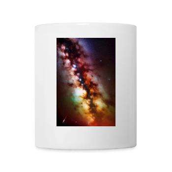 Weltall und Planeten - Tasse - Weiß - Vorne