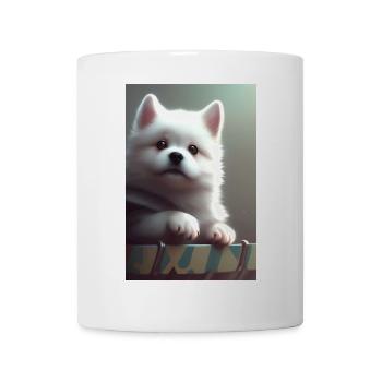 Hund - Tasse - Weiß - Vorne