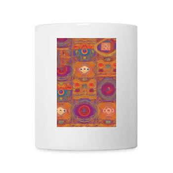 Modèle rétro - Mug blanc - blanc - Devant