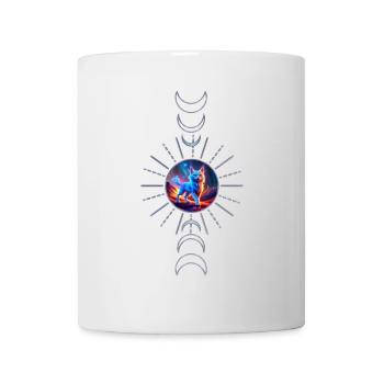 Wunderbare blaue Katze. - Tasse - Weiß - Vorne