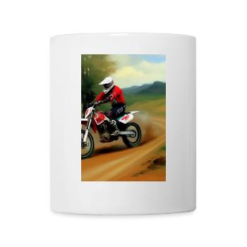 Motocross Riding - Mug - white - Front