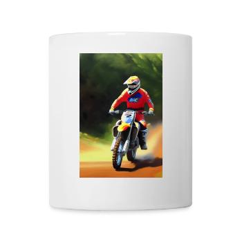 Motocross Riding - Mug - white - Front