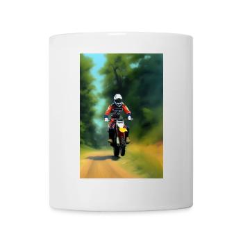 Motocross Riding - Mug - white - Front