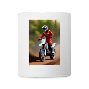 Motocross Riding - Mug - white - Front