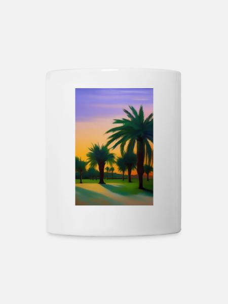 Arabische Wüste - Tasse - Weiß