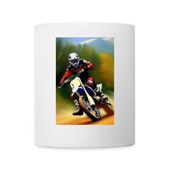 Motocross Riding - Mug - white - Front