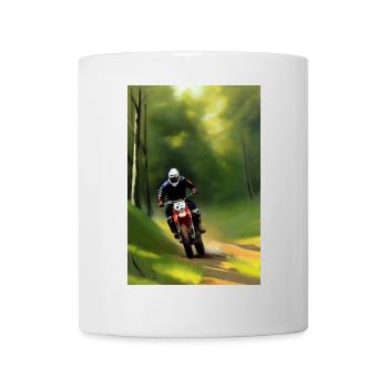 Motocross Riding - Mug - white - Front