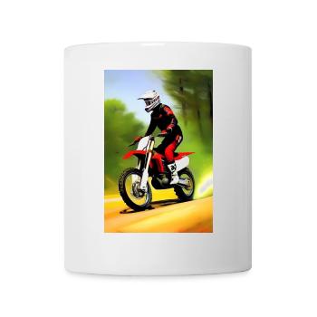 Motocross Riding - Mug - white - Front