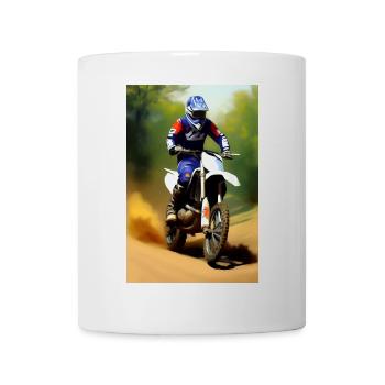 Motocross Riding - Mug - white - Front