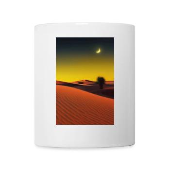 Arabische Wüste - Tasse - Weiß - Vorne