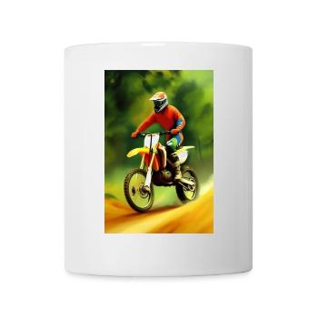 Motocross Riding - Mug - white - Front