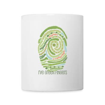 Garden fingerprint - Mug - white - Front