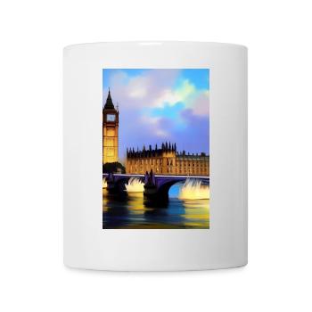 Bridges in London - Mug - white - Front