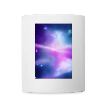 Galaxie Bild - Tasse - Weiß - Vorne