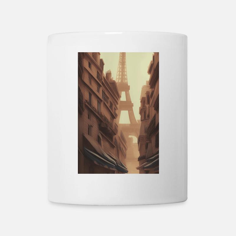 Rue de Paris - Mug - white