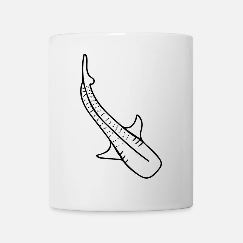 Elegant und Imposant - Walhai - Tasse - Weiß