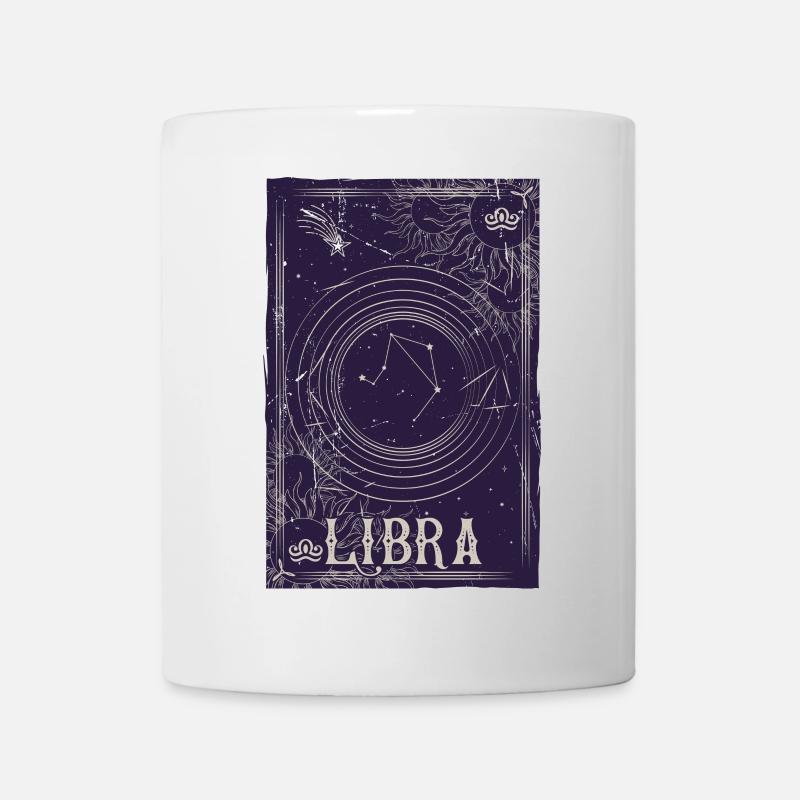 Balance Constellation Ciel nocturne Imprimer - Mug blanc - blanc