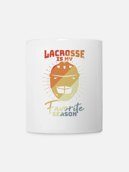 Lacrosse Motivation - Tasse - Weiß