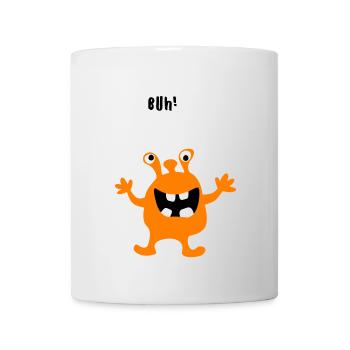 Monster Buh Zombie Comic Kreatur Kinder Halloween - Tasse - Weiß - Vorne