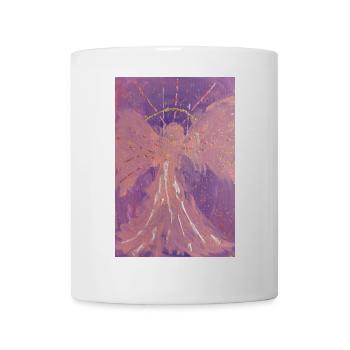 Erzengel Chamuel - Engel der Liebe - Engelbild - Tasse - Weiß - Vorne
