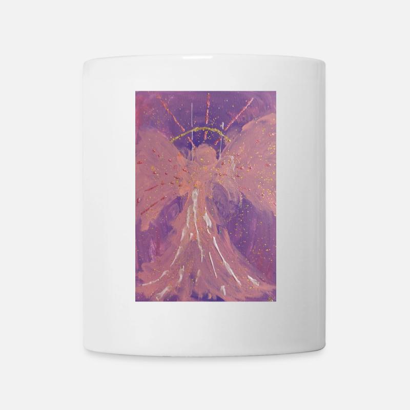 Erzengel Chamuel - Engel der Liebe - Engelbild - Tasse - Weiß