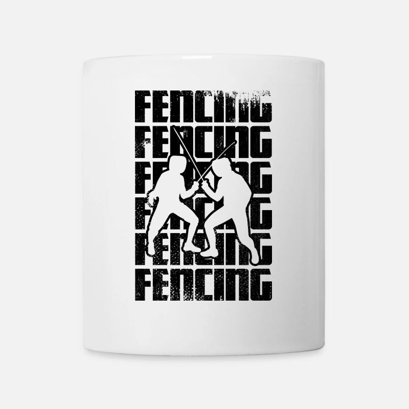 Escrime - Mug blanc - blanc