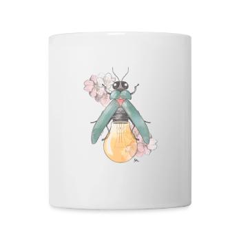 Poire | Floraison | Coléoptères - Mug blanc - blanc - Devant