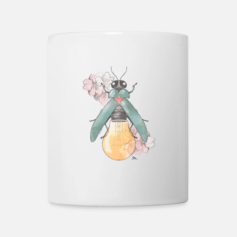 Pear | Flowering | Beetles - Mug - white