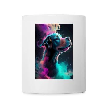 Chien mignon - Mug blanc - blanc - Devant