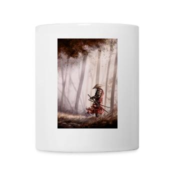 The Lonely Samurai - Mug - white - Front