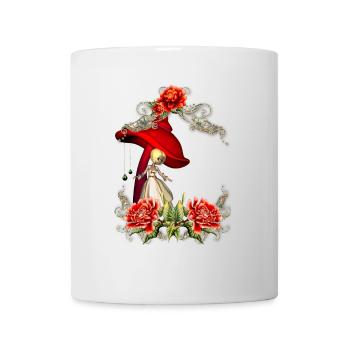 Niedliche Fee - Tasse - Weiß - Vorne
