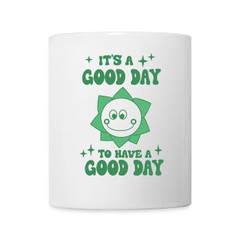 Good Day Smile Graphic - Mug - white - Front